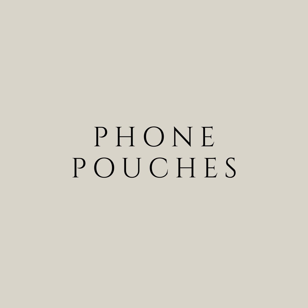 Phone Pouch Collection Title Page