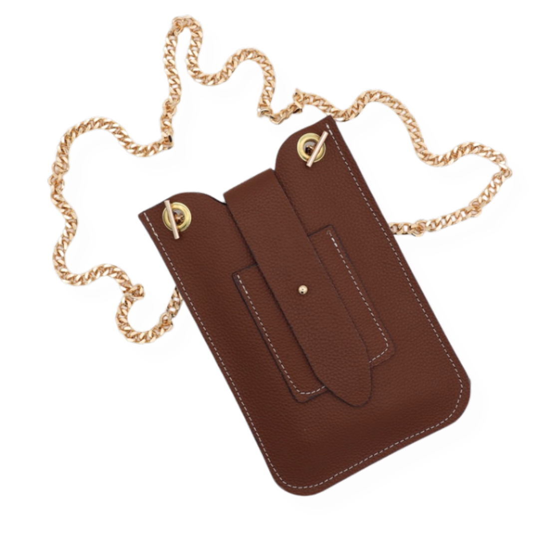 Classic Style Phone Pouch Crossbody