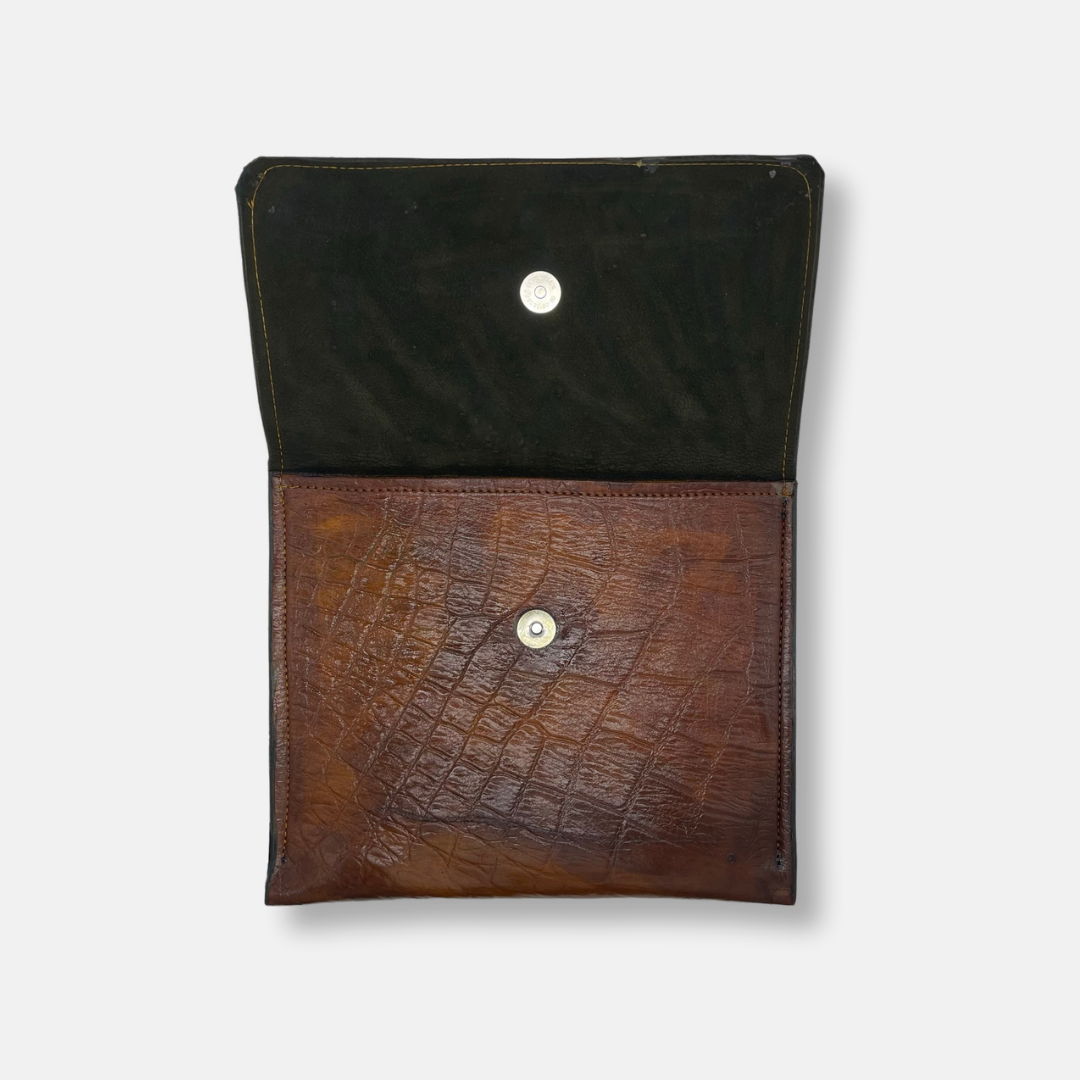 Rosa Style Clutch in Brown