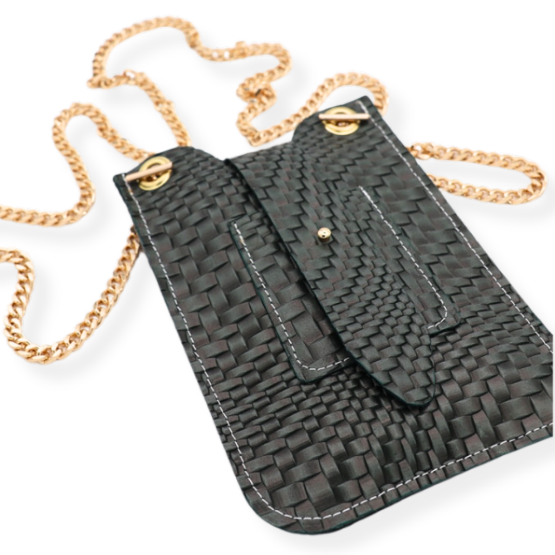 Classic Style Phone Pouch Crossbody