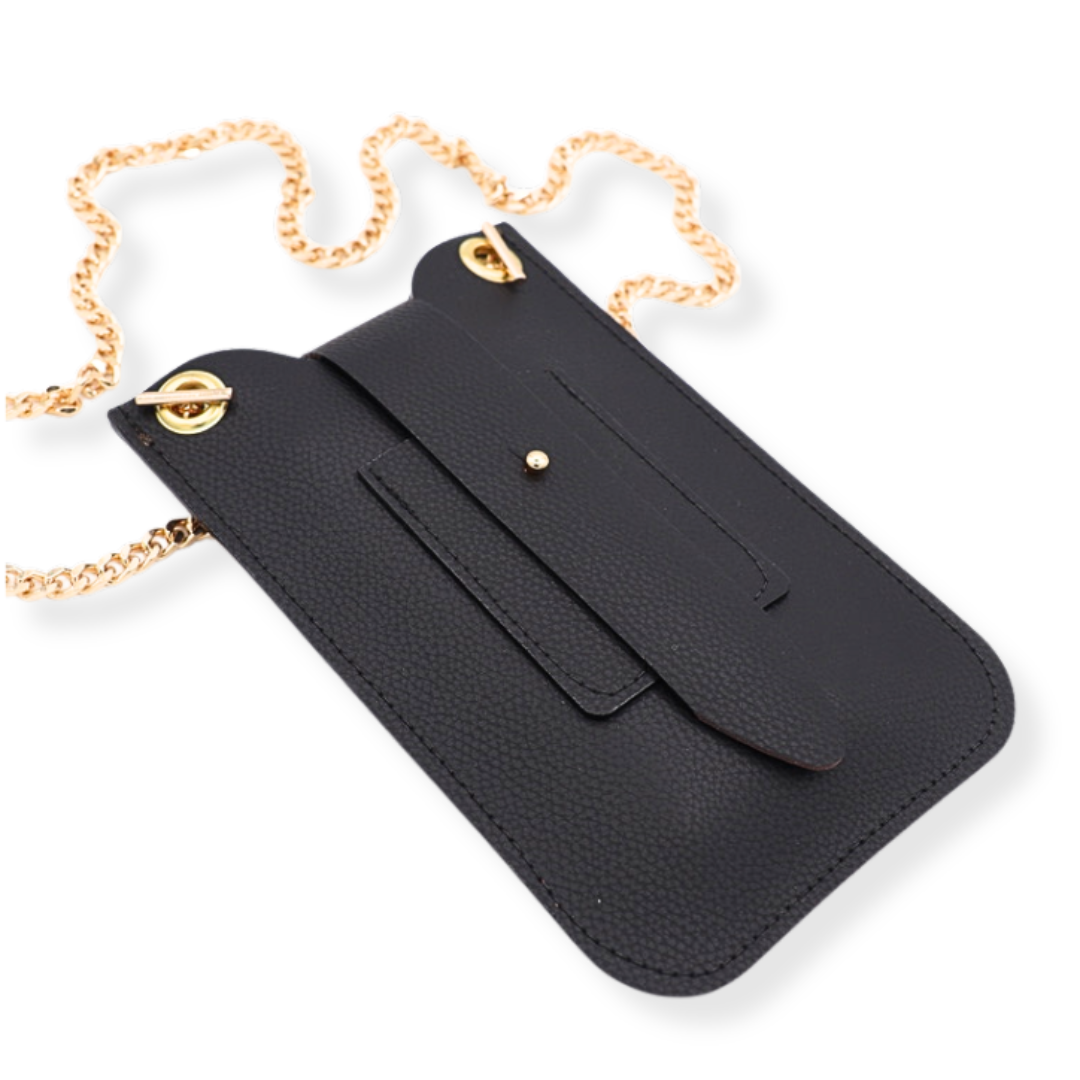 Classic Style Phone Pouch Crossbody