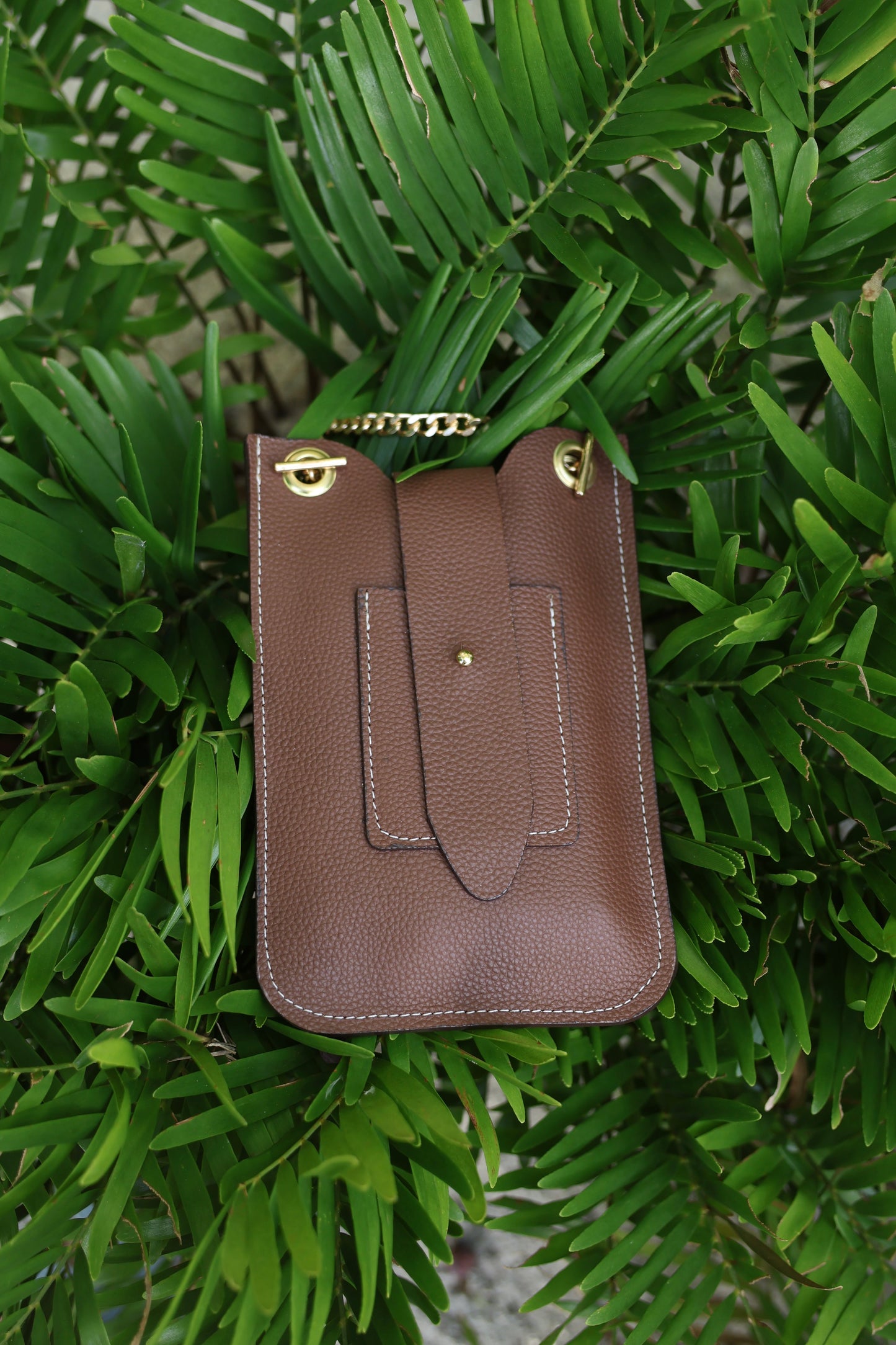 Classic Style Phone Pouch Crossbody