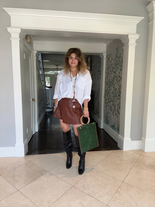 Charlene Style Handle Bag - Custom (Large Size)