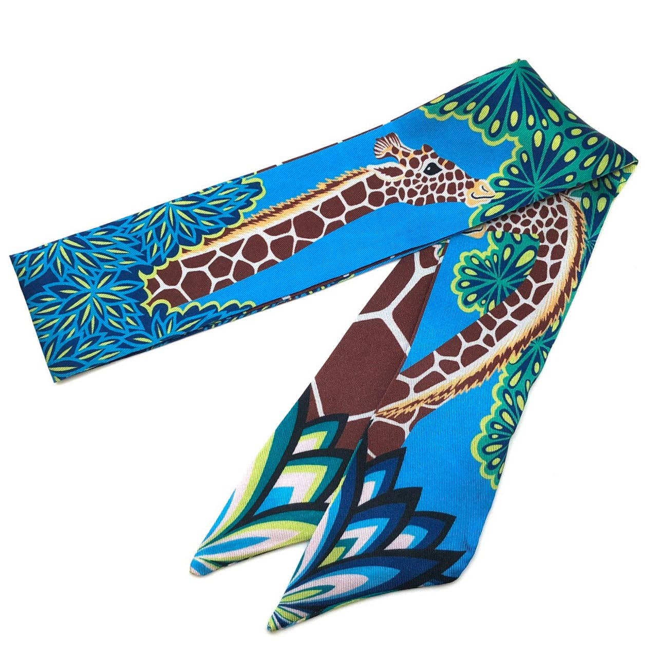 Twilly Scarf in Jungle Love Print