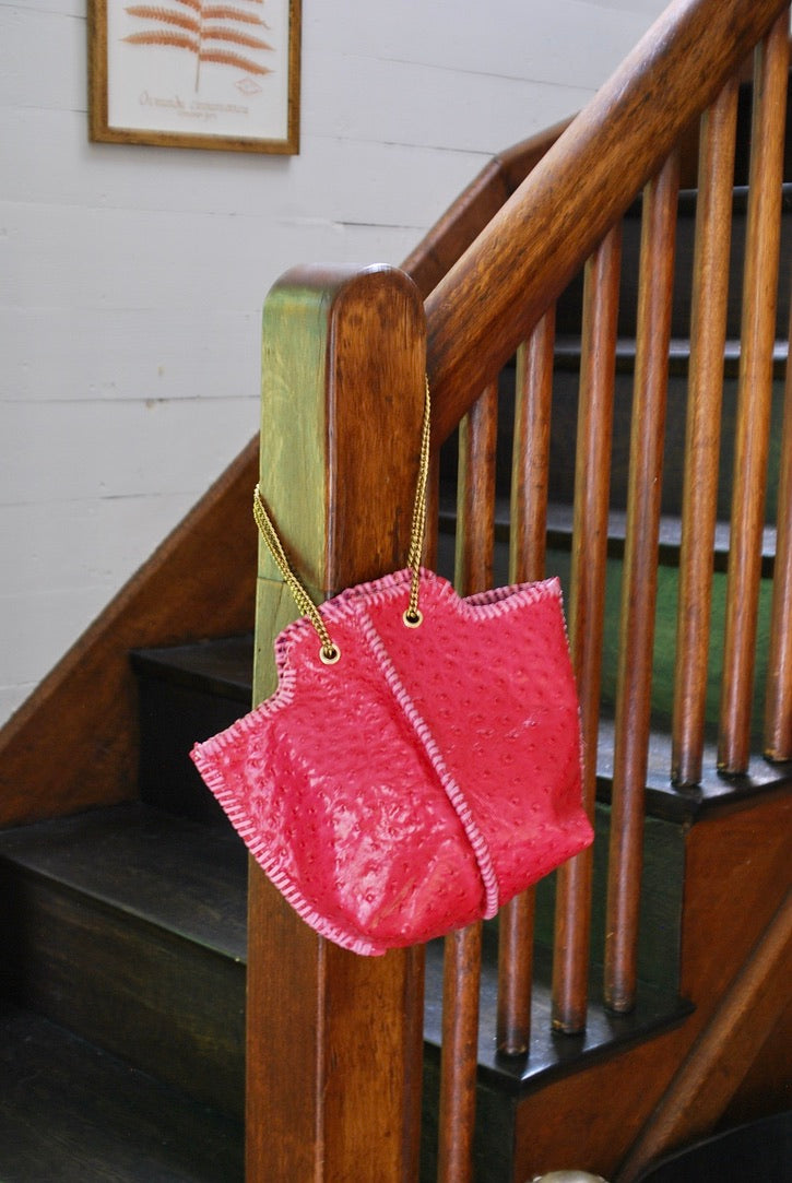 St. Clair Bucket Bag in Hot Pink
