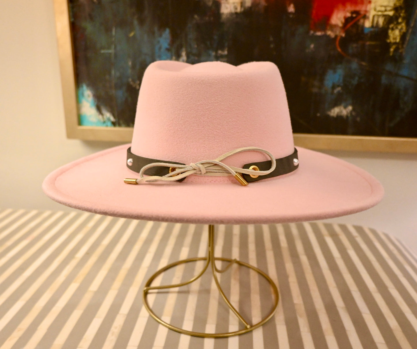 Pink Ranch Hat