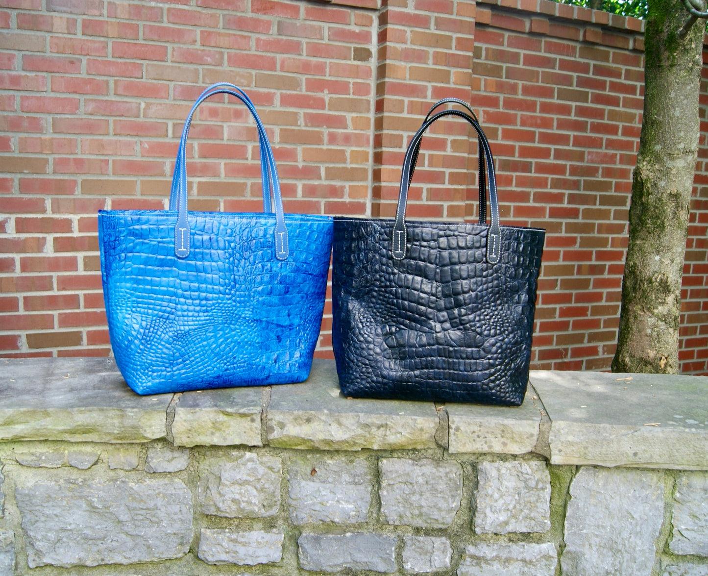 Mary Style Tote in Blue